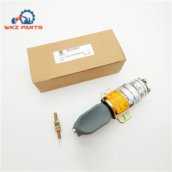 Diesel Engine 12V Stop Solenoid 1751-12E7U1B1S5A Cat Excavator 3066 3064