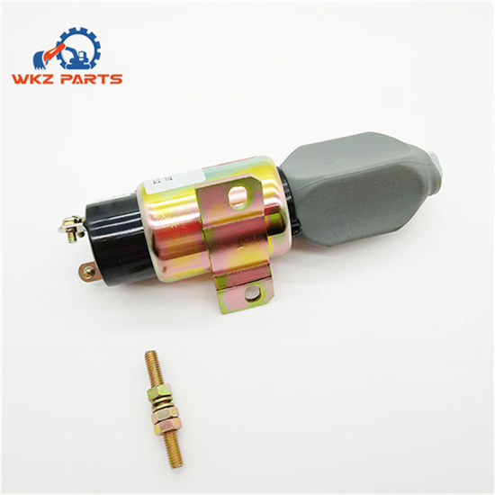 Diesel Engine 12V Stop Solenoid 1751-12E7U1B1S5A Cat Excavator 3066 3064