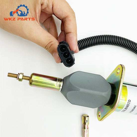 3928161 3928160 Cummins Diesel PC300-6 Cut Off Solenoid