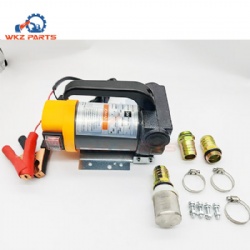 JOMAR Portable High Speed 200W Diesel Fuel Transfer Pump 12V / 24V DC Fuel Dispenser